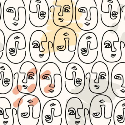 faces lines pattern Thumbnail